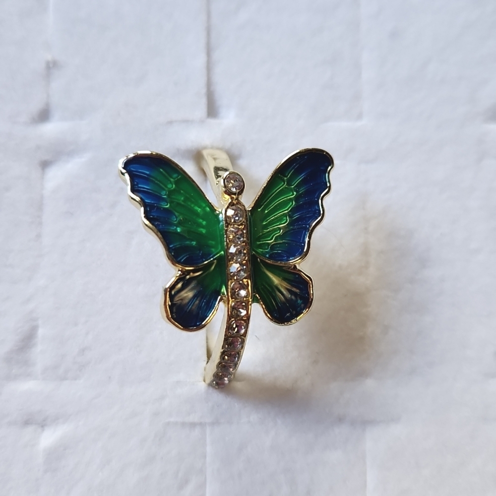 Sz.10 BUTTERFLY 🦋 RING